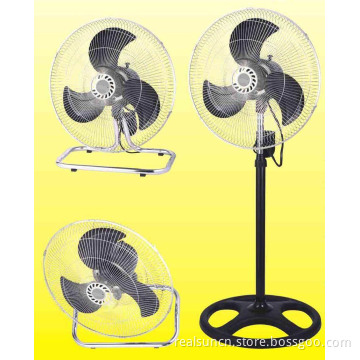 18" 3 in 1 Industrial Fan (BLACK BLADE)